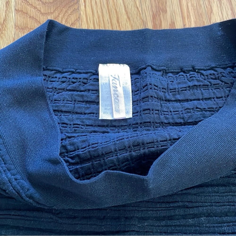 Tanco Stretch Fit Black Mini Skirt - Picture 5 of 12